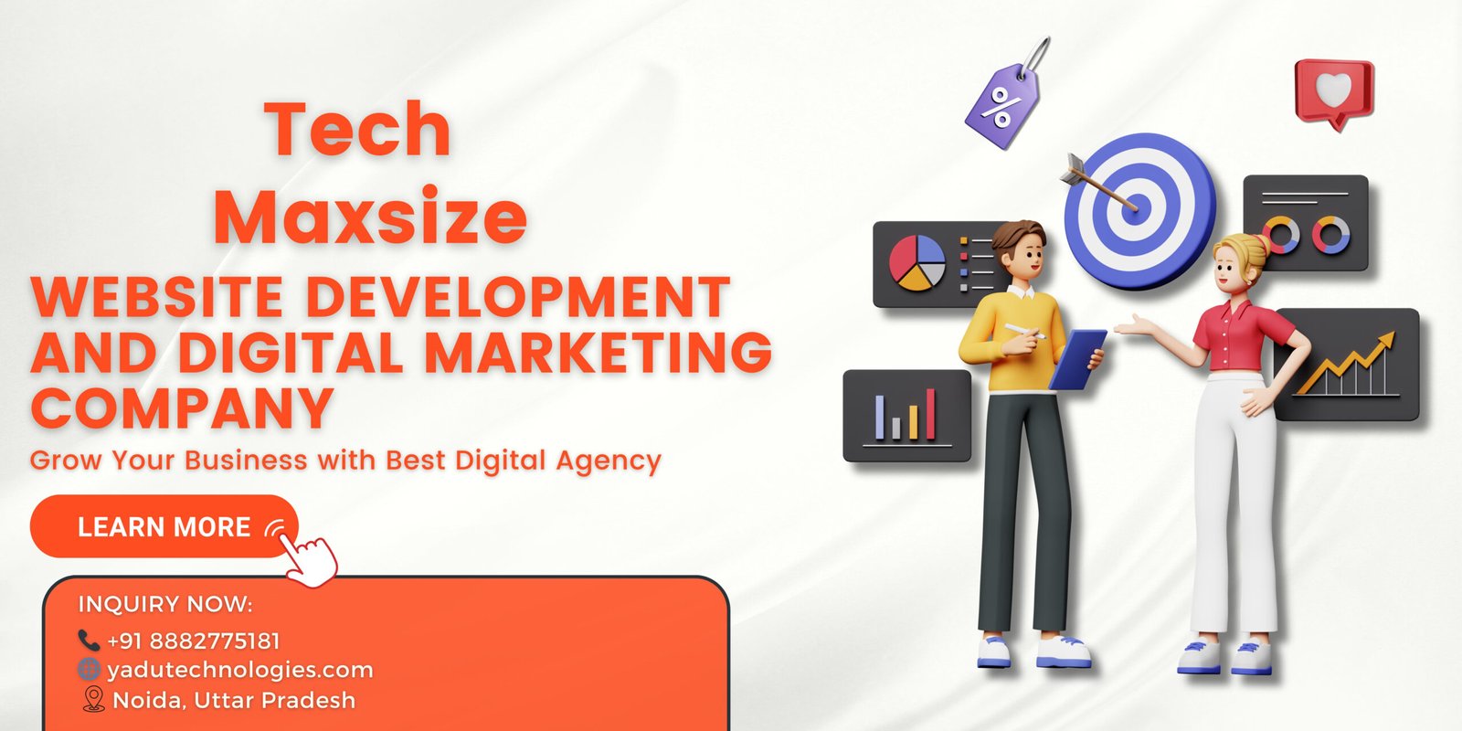 Tech Maxsize website development and digital marketing company